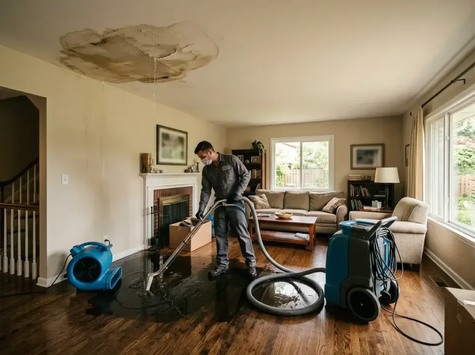 attic-pipe-burst-ceiling-drip-008 — frequently asked questions, Water Damage Restoration & Carpet Care in Ashland, PA